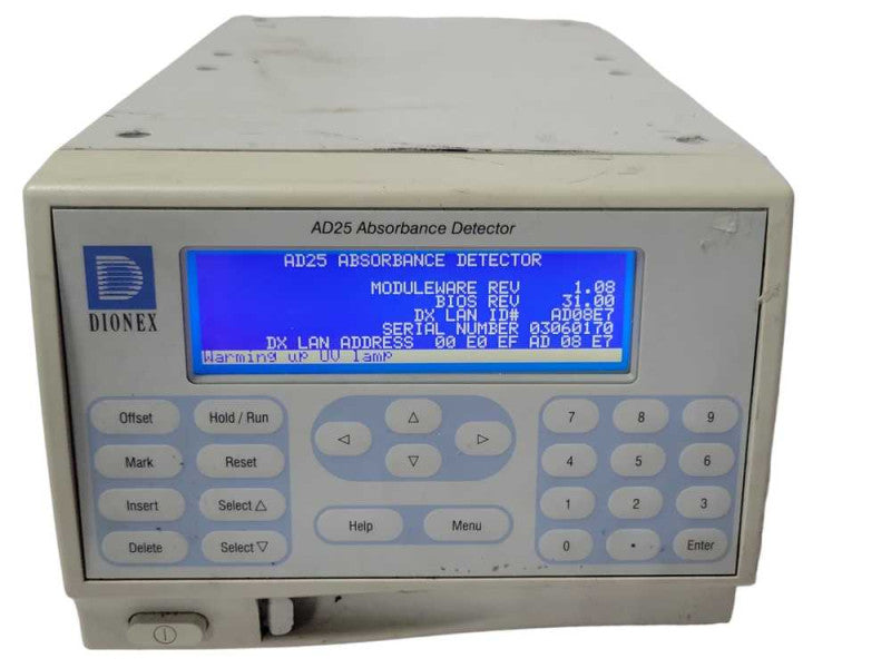 Dionex AD25 Absorbance Detector AD25, READ _