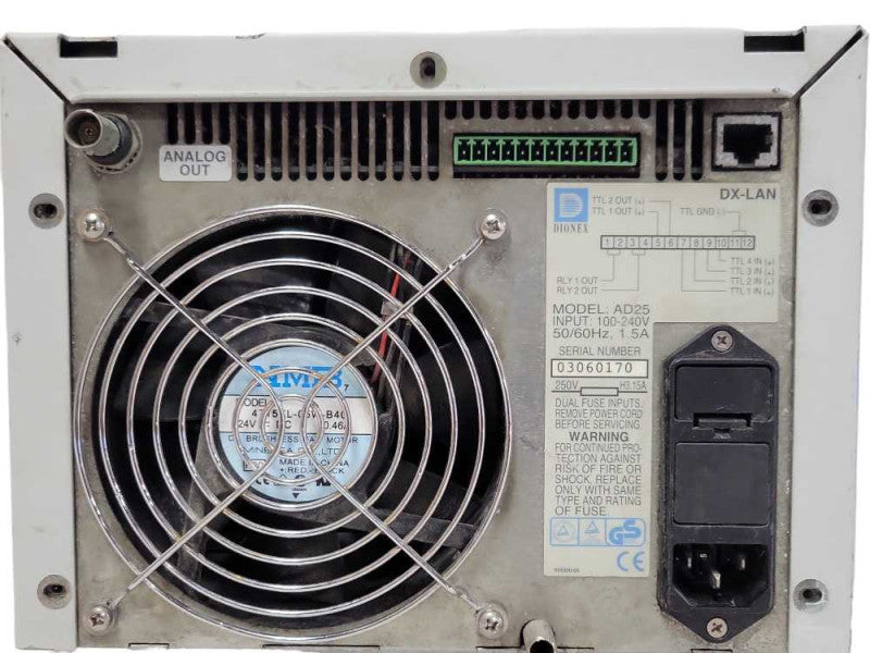 Dionex AD25 Absorbance Detector AD25, READ _