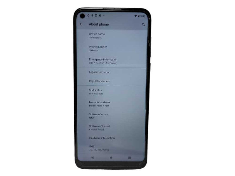 Motorola Moto G Fast 32GB READ $