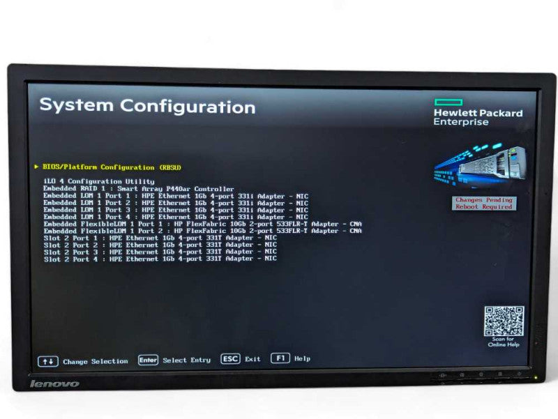 HP ProLiant DL360 Gen9 2x Intel Xeon E5-2660 v3 @ 2.60Ghz, 16GB RAM, P440ar -