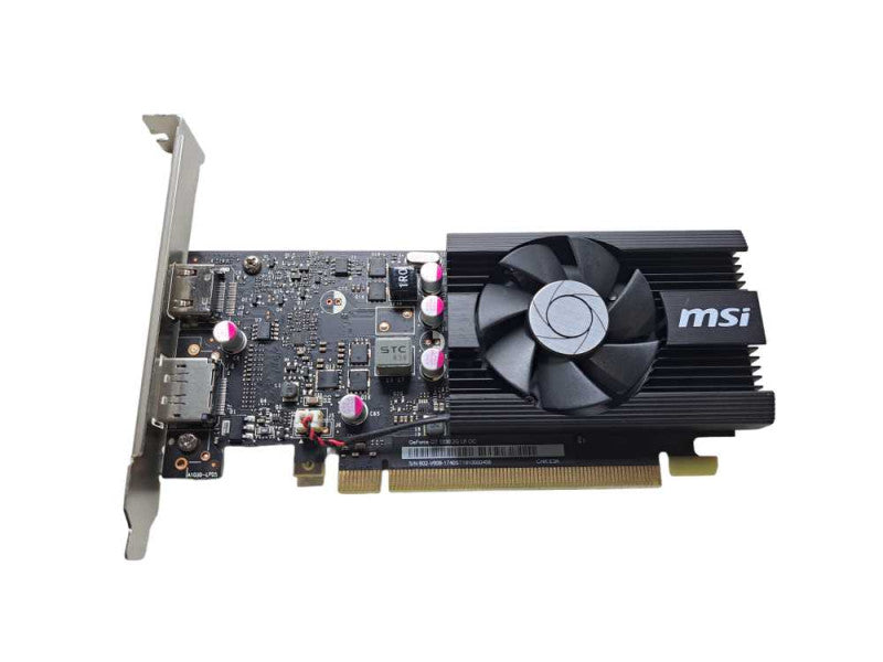 MSI GeForce GT 1030 2G LP OC | 2GB GDDR5 Graphics Card | DP HDMI