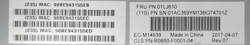 IBM STORWIZE 01LJ610 12Gb SAS NODE CANISTER 32GB DDR4 controllers  Q_