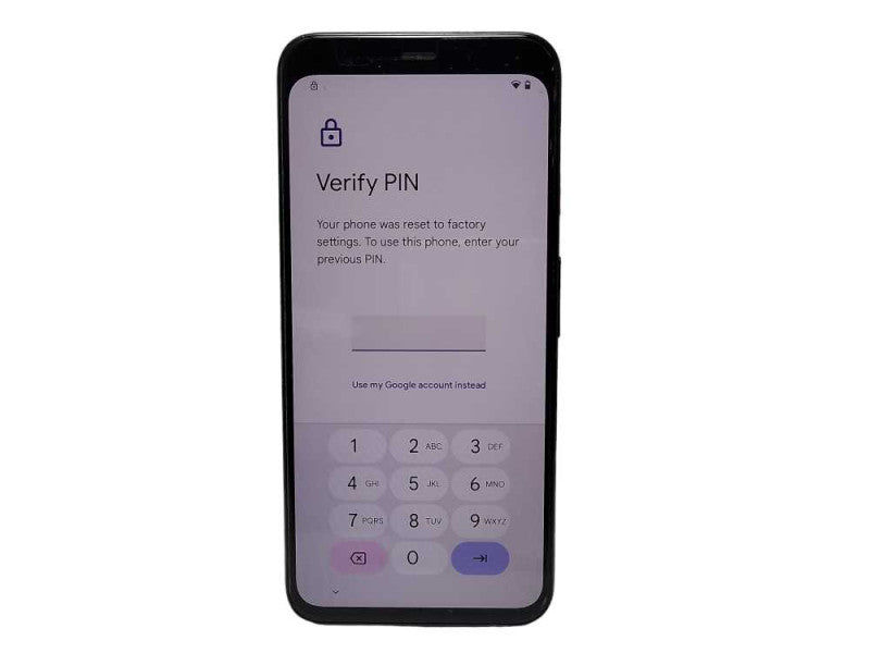 Google Pixel 4 READ $