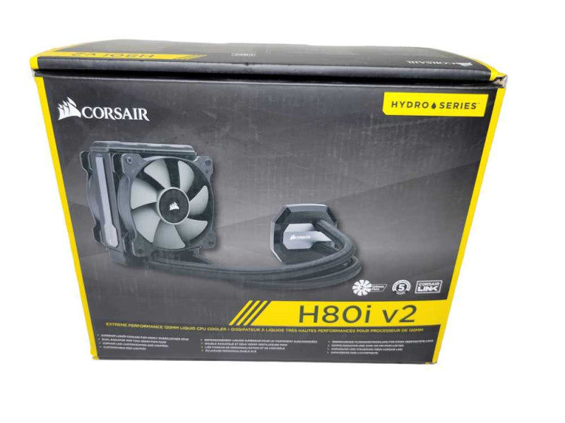 Corsair H80i v2 120MM Liquid CPU Cooler (READ) %