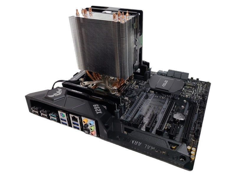 Asus TUF X299 Mark 2 Motherboard + i7-7820X 3.60GHz, 64GB DDR4, I/O Shield