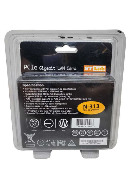 STLab PCIe Gigabit LAN Card %