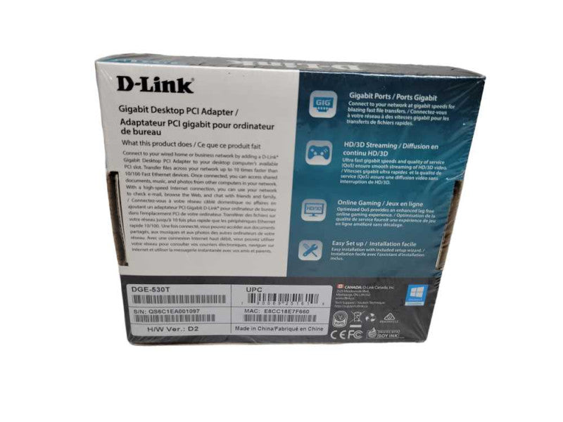 D-Link Gigabit Desktop PCI Adapter %