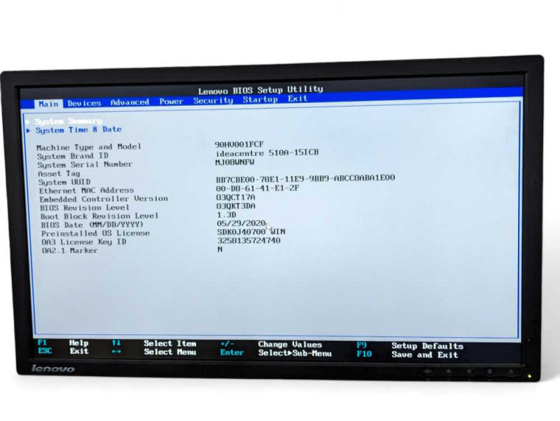 Lenovo ideacentre 510a-15icb Intel Core i5-8400 @ 2.80Ghz, 16GB RAM   -