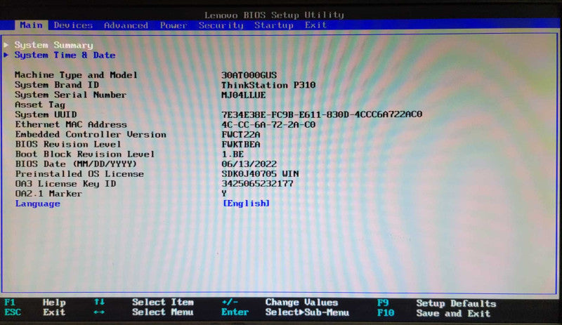 Lenovo ThinkStation P310 Intel XEON E3-1245 v5 @ 3.5GHz 32GB DDR4 QUADRO K420
