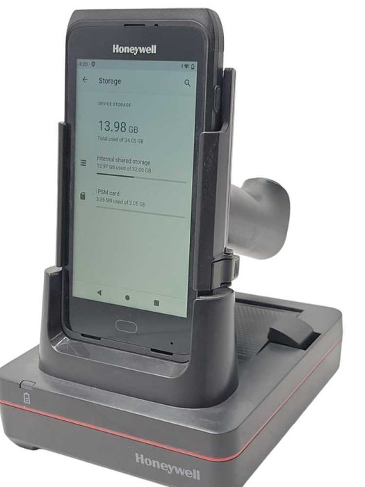 Honeywell CT40-LON-27C11AF Android 10 Barcode scanner w/ CT40-HB Cradle SEE _