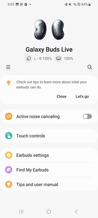 SAMSUNG Galaxy Buds Live Wireless Earbuds _