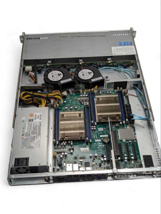 Supermicro 1U X9DRD-iF 2x Intel Xeon E5-2620 0 @ 2.00 GHz, 32GB RAM  -