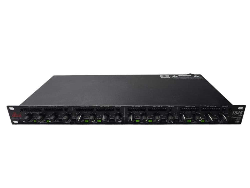 DBX 1046 4-Channel Compressor/Limiter Quad Dynamics Studio READ Q$