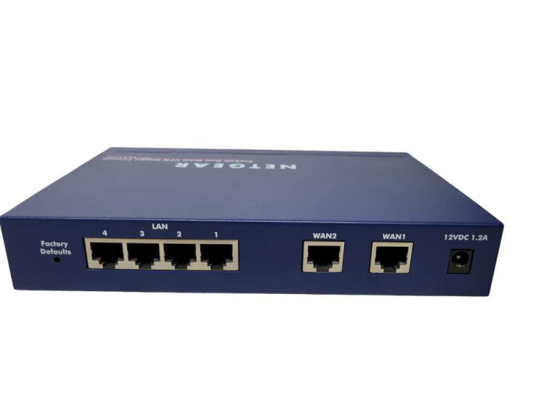NETGEAR PROSAFE VPN FIREWALL 25 W/ 4 PORT GIGABIT LAN, DUAL WAN, FVS124G %
