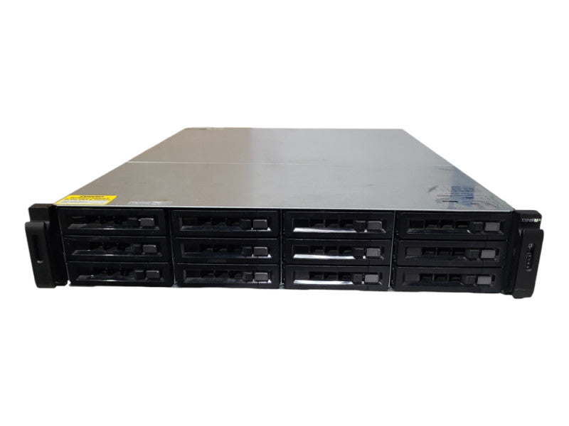 QNAP TS-1279U-RP 12-Bay NAS, Intel i3-3220 3.30GHz, 4GB RAM w/ 12x 1TB HHDs