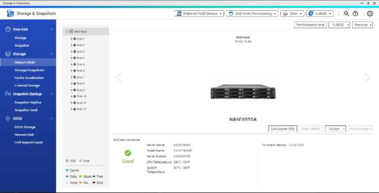 QNAP TS-1279U-RP 12-Bay NAS, Intel i3-3220 3.30GHz, 4GB RAM w/ 12x 1TB HHDs