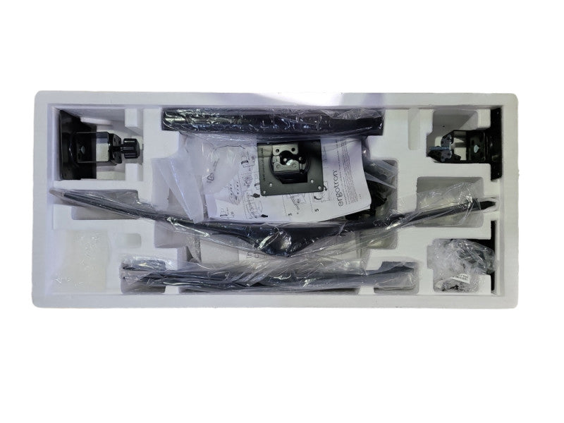 *NEW OPEN BOX* Ergotron, 33-323-200, Triple-Monitor Desk Stand Q