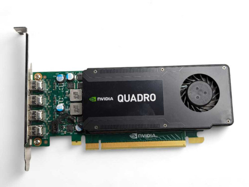 NVIDIA Quadro K1200 4GB Graphics Card, 4x mini DisplayPort, Full Height  Q-