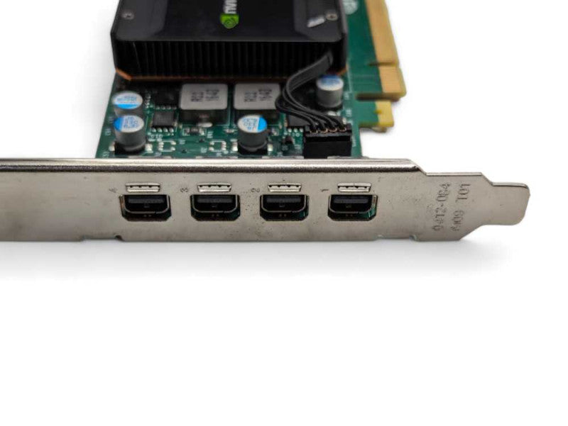 NVIDIA Quadro K1200 4GB Graphics Card, 4x mini DisplayPort, Full Height  Q-