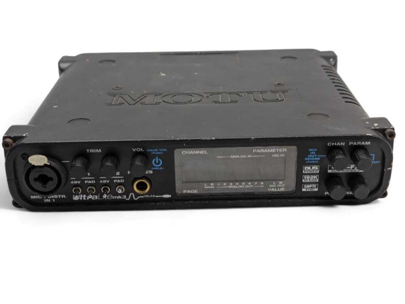 MOTU ULmk3 UltraLite-mk3 â FireWire audio interface with effects -