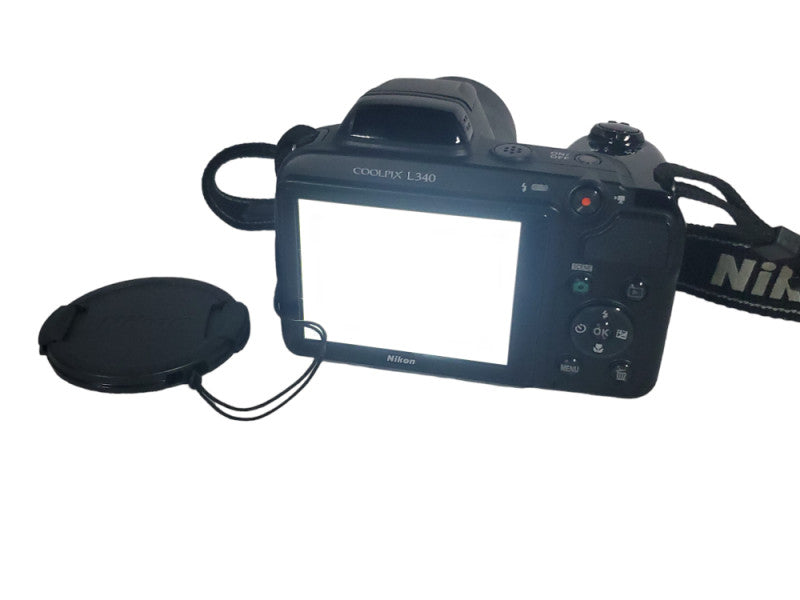 Nikon Coolpix L340 20.2MP Digital Camera Q|