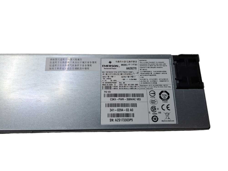 Cisco C3KX-PWR-350WAC 350W AC Power Supply for Catalyst WS-C3560X, WSC-3750X