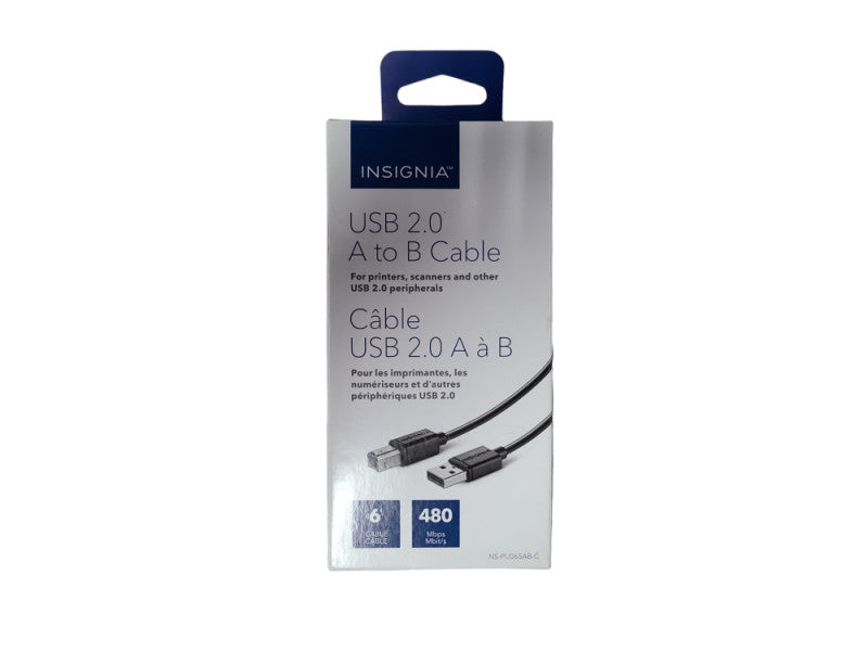 *NEW* Insignia- USB Type A-to-B Cable
