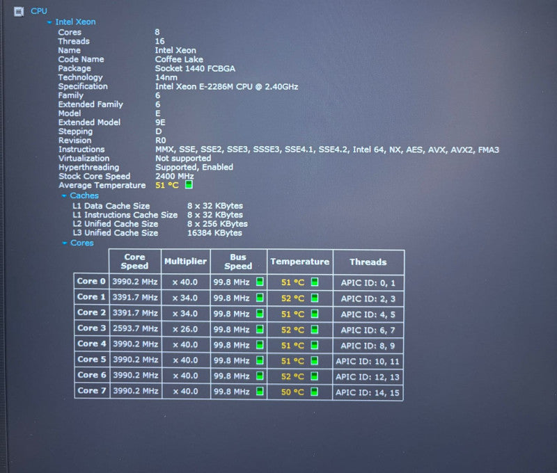 Dell Precision 7740 XEON E2286M@2.4 4K RTX 4000 8GB GPU 64GB RAM 512SSD READ Q Lap200