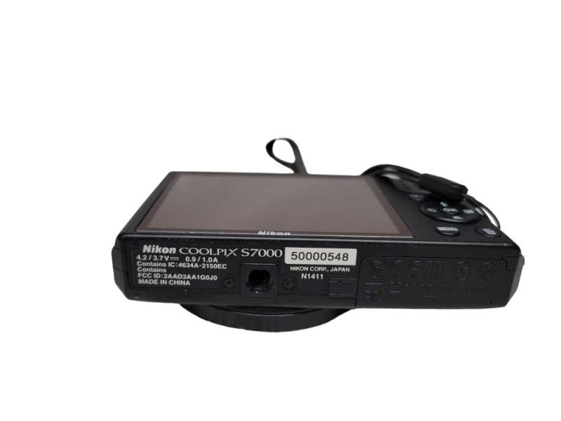 Nikon Coolpix S7000 16MP Digital Camera 20X Zoom + Battery / Charger %