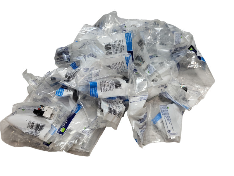 LEVITON Voice Grade Snap-In Jack 6P6C White C22-41106-RW6 (PACK OF 60) &