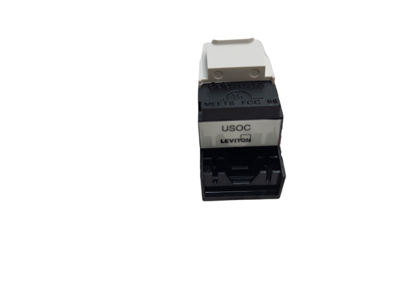 LEVITON Voice Grade Snap-In Jack 6P6C White C22-41106-RW6 (PACK OF 60) &