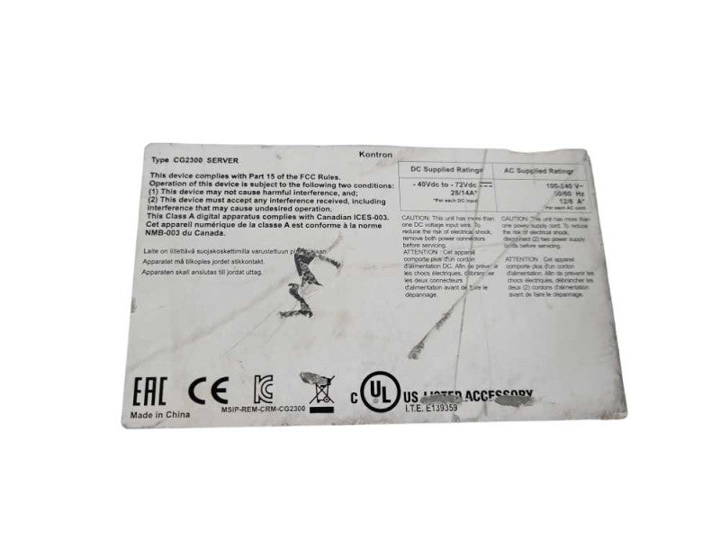 Arbor Networks CG2300 LE Server  Xeon E5-2608L v3 @ 2.00GHz 2.5\\" !