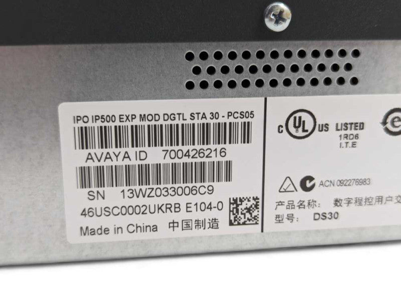 AVAYA IP office 500 Digital Station B IPO MOD DS16B DGTL ST RJ45 - PCS06  -
