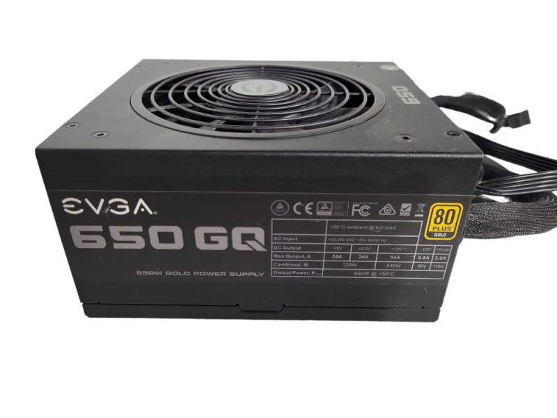EVGA 650 GQ, 80+ GOLD 650W, Power Supply, 210-GQ-0650 !