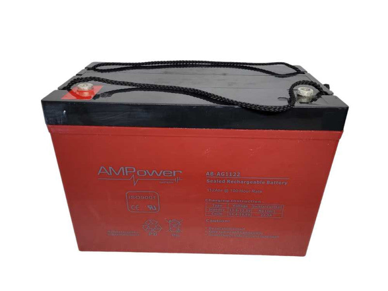 Ampower AB-AG1122 12V 100AH AGM Battery - Local Pickup Only Q%