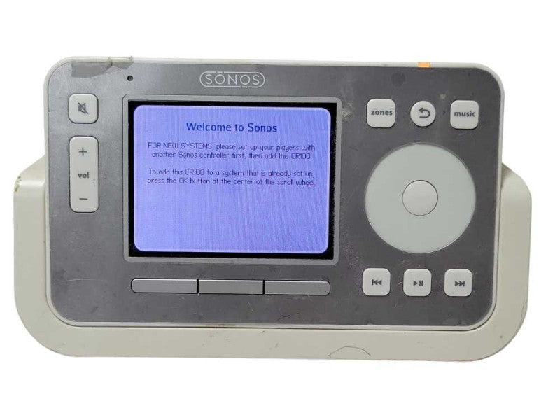 Sonos Digital Music System Controller CR100 w/ Cradle and power adapter, SEE _