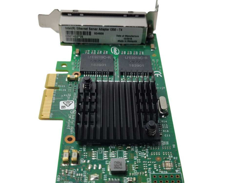 INTEL I350-T4 Low Profile PCI-E 4-port Network Card I350T4G2P20 Q_