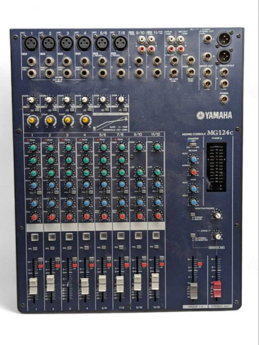 Yamaha MG124c Mixing Console Please READ  -