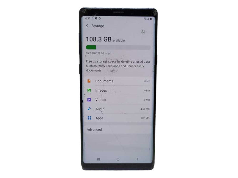 Samsung Galaxy Note 9 SM-N960W 128GB READ $