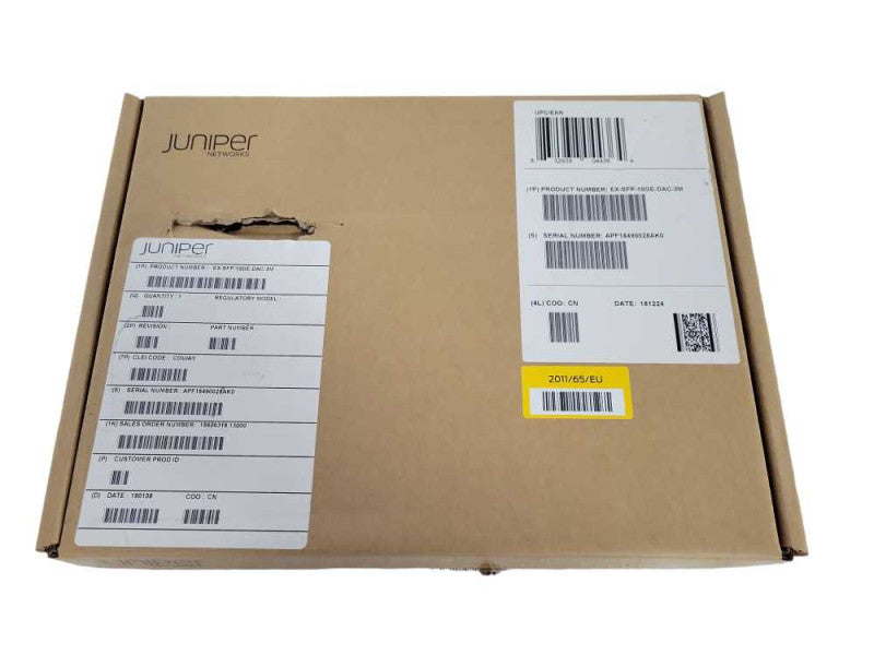 OPEN BOX Juniper SFP+ 10 GigaBit EX-SFP-10GE-DAC-3M !