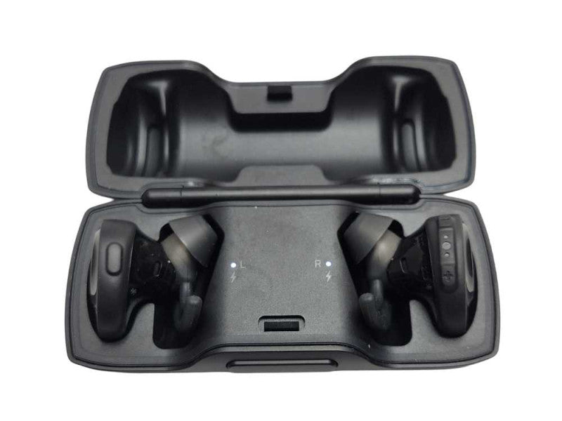 bose free soundsport Black Wireless Earbuds with Charging Case _
