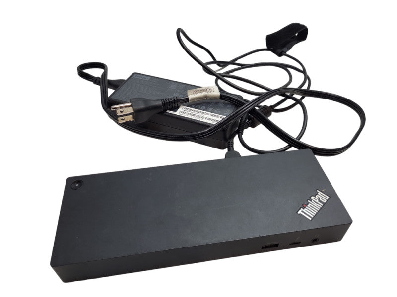 Lenovo ThinkPad Thunderbolt 3 Dock Gen 2 Type 40AN With Power Adapter &