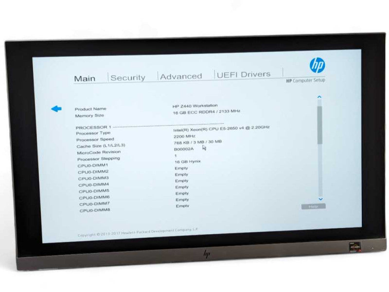 HP Z440 Workstation 12 Core Intel Xeon E5-2650 v4 @ 2.20Ghz, 16GB RAM  -