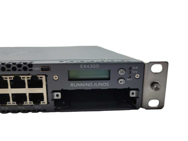 Jumiper EXJuniper EX4300-48T 48 Port 1Gbe Switch with Dual AC READ _