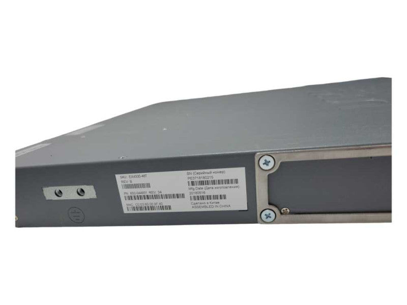 Jumiper EXJuniper EX4300-48T 48 Port 1Gbe Switch with Dual AC READ _
