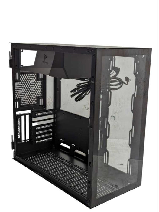 Performance Series Tempered Glass Case with hinged side panel  -
