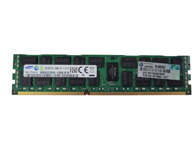 Samsung 8GB 2Rx4 PC3L-10600R-09-11-E2-P2 Server RAM Q!