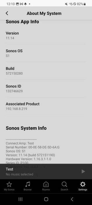 Sonos Connect Amp S1 Gen 1 Digital Media Streamer Q_
