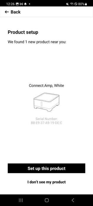 Sonos Connect Amp S1 Gen 1 Digital Media Streamer Q_