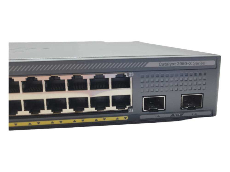 Cisco WS-C2960X-24PD-L 24 Port Gigabit Managed Switch _